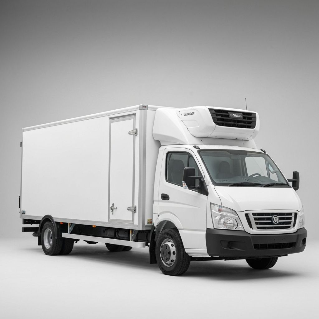 3 Ton Chiller Van for rent in Dubai - Al-Amanah Transport