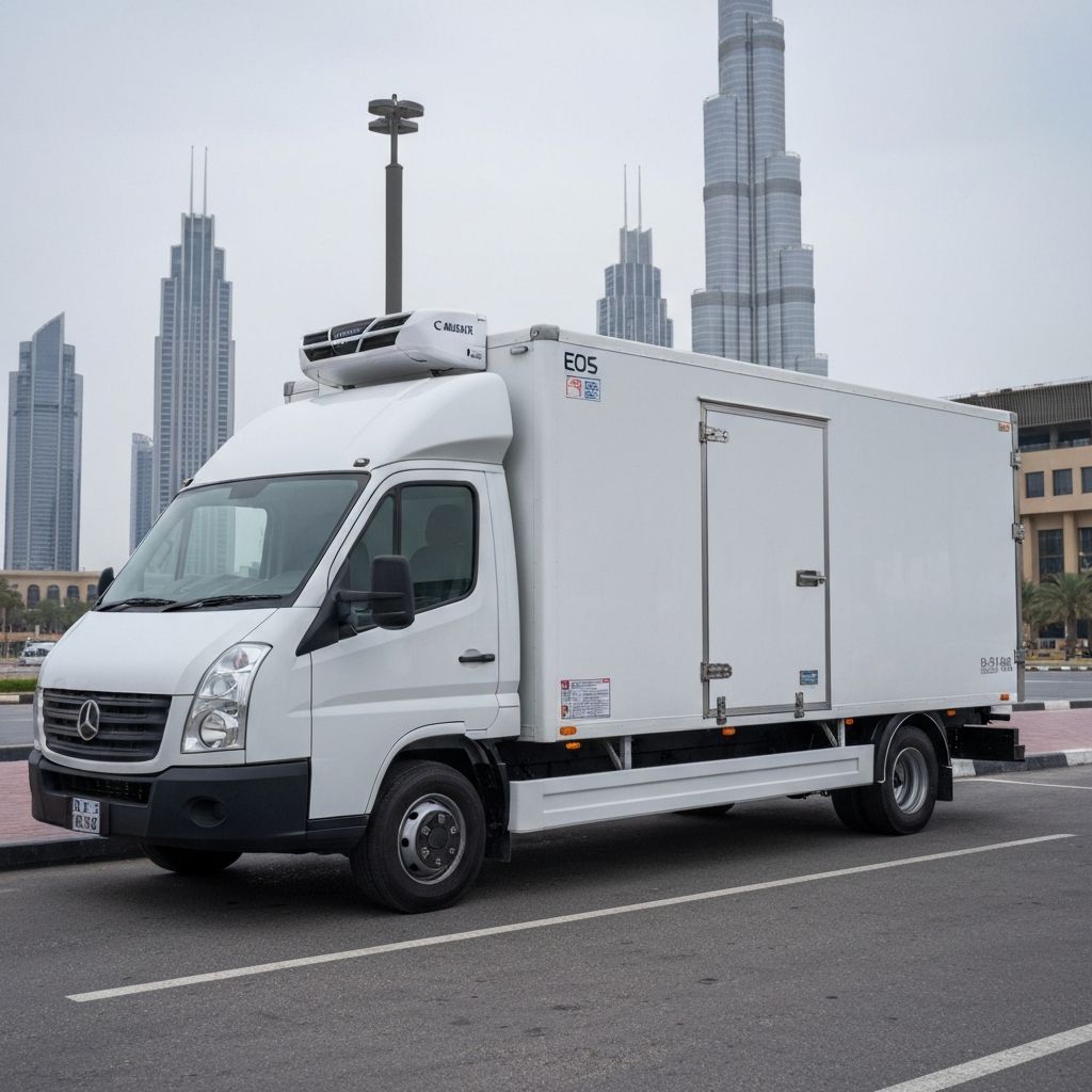 Chiller Van Rental - Al-Amanah Transport Dubai